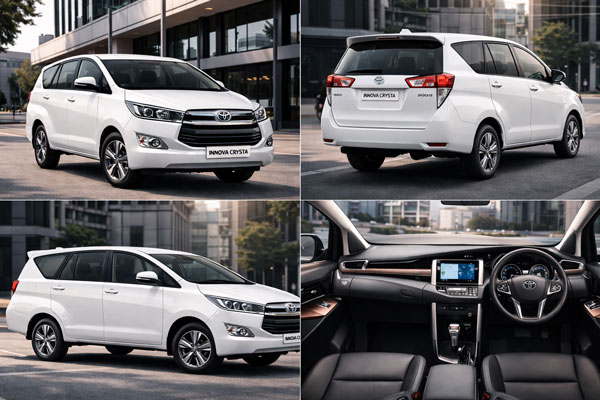 Innova Crysta Rental in Hosur